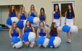 04 Dni otwarte w ZSP grupa cheerleaderek
