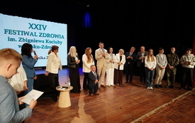 040 Konkurs dla uczestnik&oacute;w konferencji, pytanie zadaje Wiktor Skiba bokser z klubu Ring Busko &ndash; Zdr&oacute;j