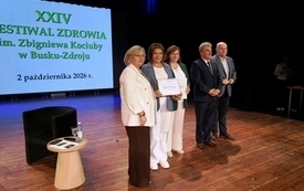 019 Wręczenie Certyfikatu Przedszkole Promujące Zdrowie, Publiczne Przedszkole w Rudzie Malenieckiej