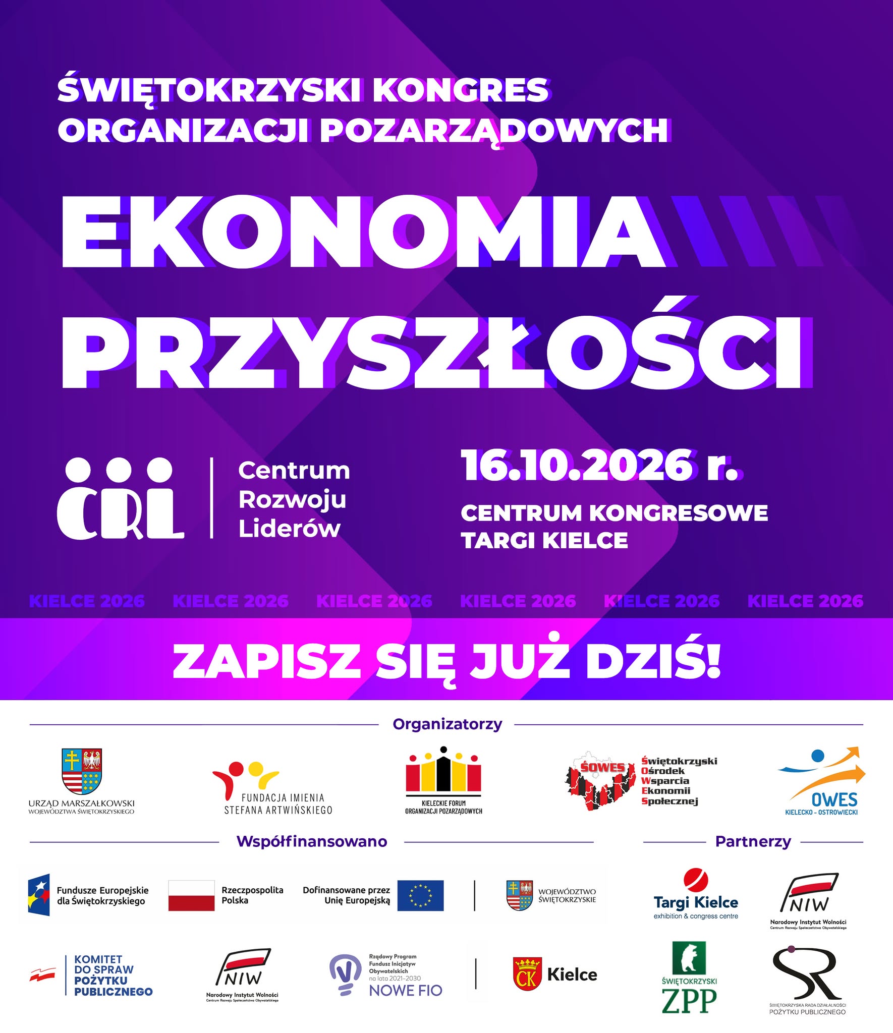 Plakat z&nbsp;zaproszeniem na&nbsp;wydarzenie