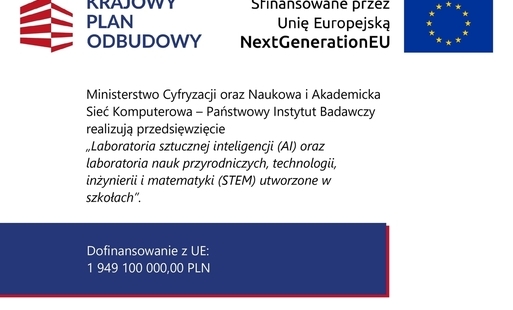 Zajawka "Laboratoria sztucznej inteligencji (AI) w szkołach Powiatu Buskiego"