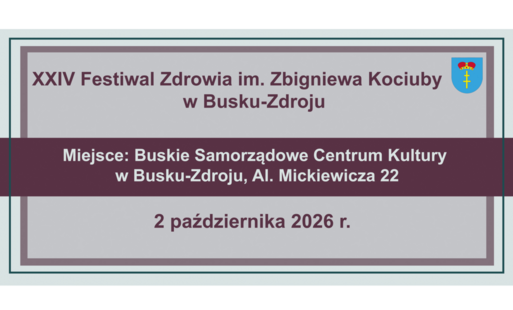 Wstęp do artykułu: Plakat określający miejsce festiwalu "BSCK Al. Mickiewicza 22" oraz termin "2 października 2026 r."