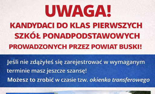 Fragment plakatu informacyjnego