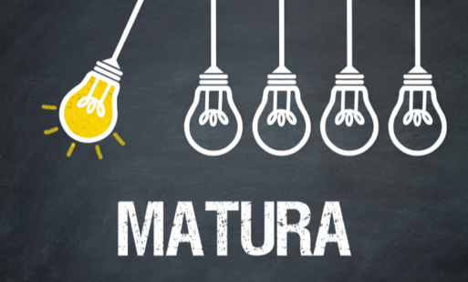 Zajawka do artykułu - obrazek z napisem "Matura"